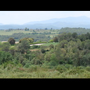 Die Landschaft vor den Pyrenäen